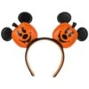 Disney Mickey Ear Headband - Halloween Jack-o'-Lantern