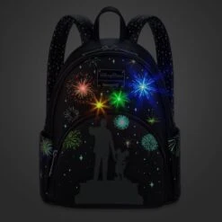 Disney Parks Loungefly Backpack - Disney100 - Walt And Mickey Partners - Light-Up -Disney 102476 4