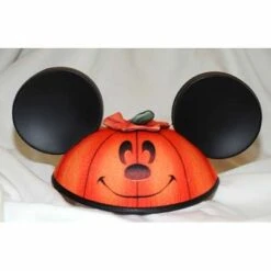 Disney Hat - Ears Hat - Pumpkin Youth Size