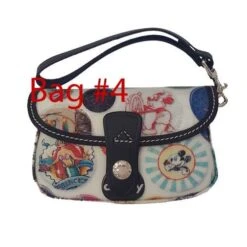 Disney Dooney & Bourke Bag - Disney Parks Buttons Mickey Wristlet Bag SPECIFIC -Disney 18006 4Fa
