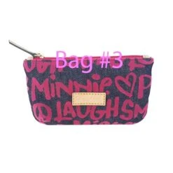 Disney Dooney & Bourke Bag - Peace, Love, Mickey Cosmetic Case -Disney 24102 3