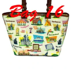 Disney Dooney & Bourke Bag - Disney World Retro - Shopper -Disney 33715 16