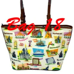 Disney Dooney & Bourke Bag - Disney World Retro - Shopper -Disney 33715 18
