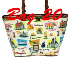 Disney Dooney & Bourke Bag - Disney World Retro - Shopper -Disney 33715 20