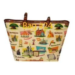 Disney Dooney & Bourke Bag - Disney World Retro - Shopper -Disney 33715 24