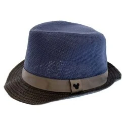 Disney Hat - Fedora Hat - Blue - Mickey Mouse Icon