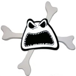 Disney Antenna Topper - Jack Skellington Skull & Crossbones Angry!