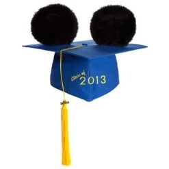Disney Hat - Ears Graduation Cap - Class Of 2013 - Mortarboard
