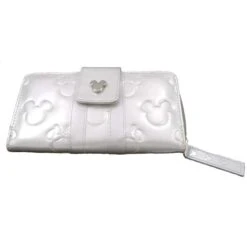 Disney Parks Loungefly Wallet - Embossed - Minnie Loves Mickey - White