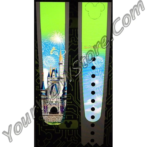 Disney Magicband Bracelet - Customized - Cinderella Castle 5 Disney Magicband Bracelet - Customized - Cinderella Castle - Image 3