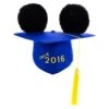Disney Hat - Ears Graduation Cap - Class Of 2016 - Mortarboard -Disney 45698 A1