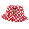 Disney Hat - Minnie Polka Dot Hearts Bucket Hat -Disney 46355