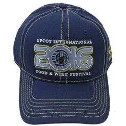Disney Baseball Cap - Epcot Food And Wine Festival 2016 Taste Your Way