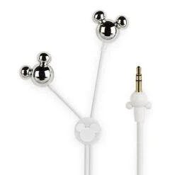Disney Earbuds - Mickey Mouse Icons - Silver