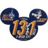 Disney 2017 Marathon Magnet - 13.1 Donald Duck 1/2 I Did It! Half -Disney 56432