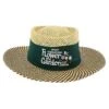 Disney Straw Sun Hat - 2017 Epcot Flower And Garden Festival Logo -Disney 57365a1