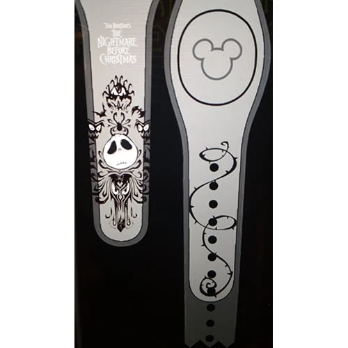 Disney Magicband 2 Bracelet - Customized - Jack Skellington Face 3 Disney Magicband 2 Bracelet - Customized - Jack Skellington Face