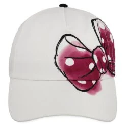 Disney Baseball Cap - Minnie Mouse Bow - White