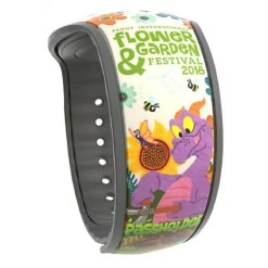 Disney Magicband 2 Bracelet - 2018 Flower And Garden - Figment