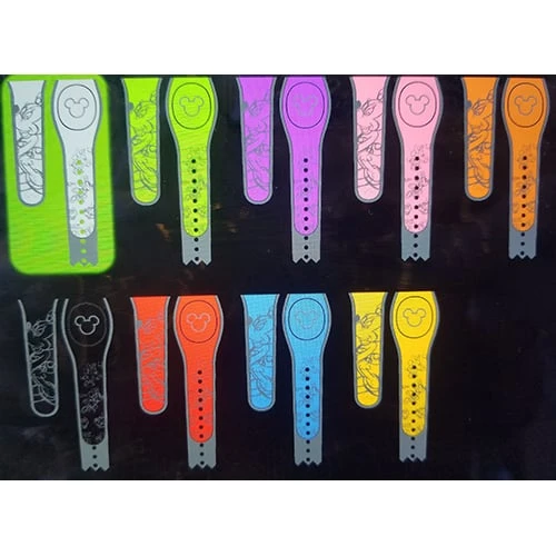 Disney Magicband 2 Bracelet - Customized - Minnie Mouse - Sketch 4 Disney Magicband 2 Bracelet - Customized - Minnie Mouse - Sketch - Image 2