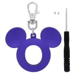 Disney Magicband 2 MagicKeepers - Mickey Mouse Lanyard Clip - Purple 6 Disney Magicband 2 MagicKeepers - Mickey Mouse Lanyard Clip - Purple -Disney 65186 a2
