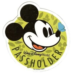 Disney Passholder Magnet - Mickey Mouse - Flower And Garden Festival