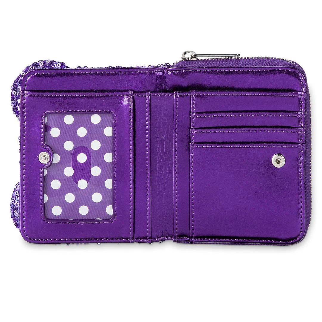 Disney Parks Loungefly Wallet - Purple Potion Zip Around Wallet 5 Disney Parks Loungefly Wallet - Purple Potion Zip Around Wallet - Image 3