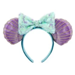 Disney Minnie Ear Headband - Ariel - The Little Mermaid 30th Anniversary