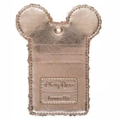 Disney Parks Loungefly Lanyard And Pouch - Minnie Mouse - Briar Rose Gold -Disney 78921 3