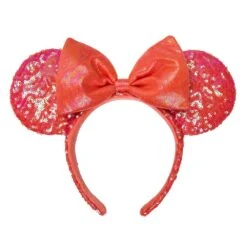 Disney Minnie Ear Headband - Coral Minnie Mouse