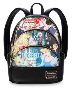 Disney Parks Loungefly Mini Backpack - Classic Disney Princess Trio