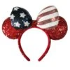 Disney Minnie Ear Headband - Minnie Mouse Americana -Disney 81404