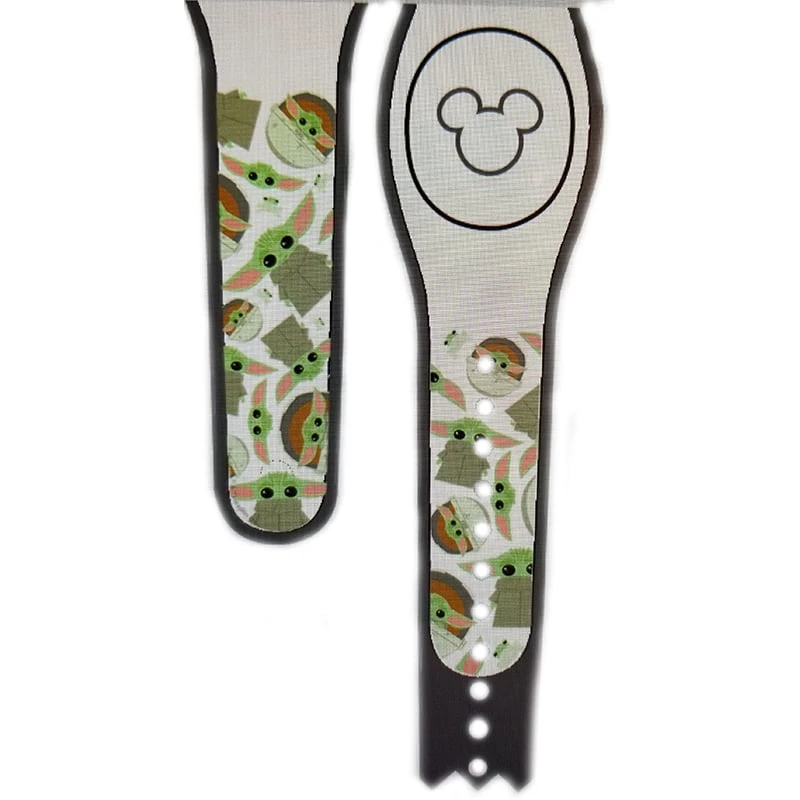 Disney Magicband 2 Bracelet - Star Wars - Mandalorian - The Child - Chibi 6 Disney Magicband 2 Bracelet - Star Wars - Mandalorian - The Child - Chibi - Image 4