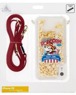 Disney IPhone XR Case With Crossbody Strap - Mickey Mouse Popcorn -Disney 86800 4