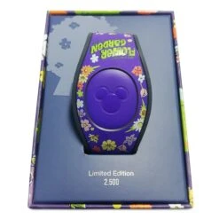 Disney MagicBand 2 Bracelet - Epcot Flower And Garden Festival 2021 - Figment -Disney 88376 3