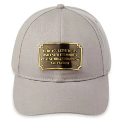 Disney Adult Baseball Cap - Disney Parks Entrance Plaque