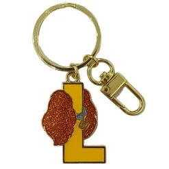 Disney Keychain - Character Alphabet - L Is For Lady