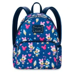 Disney Parks Loungefly Mini Backpack - Donald And Daisy Duck "Love"