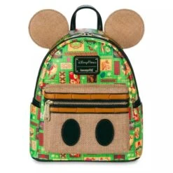 Disney Parks Mini Loungefly Backpack - Mickey Mouse The Main Attraction - Enchanted Tiki Room