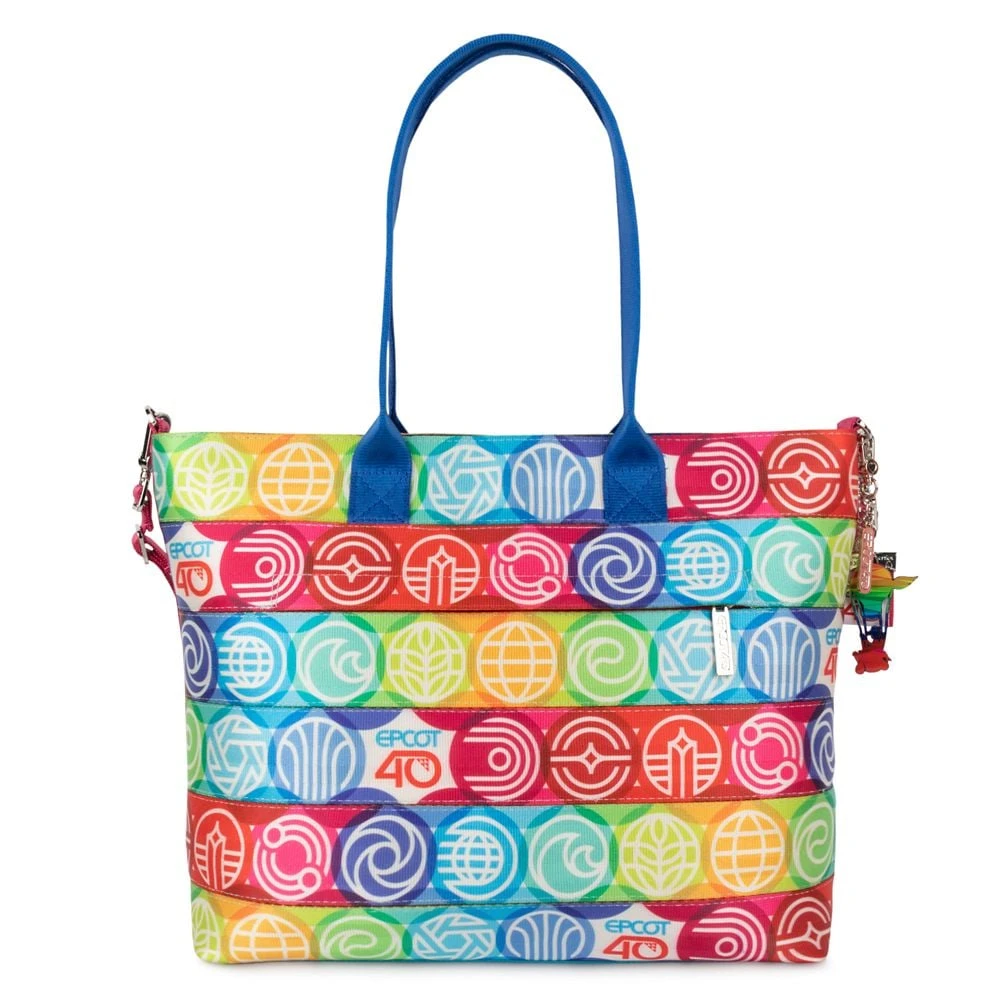 Disney Bag - EPCOT 40th Anniversary Tote By Harveys 4 Disney Bag - EPCOT 40th Anniversary Tote By Harveys - Image 2