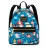 Disney Parks Loungefly Mini Backpack - Chibi Disney Characters -Disney 98824